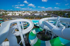 Rooftop bar met panoramisch uitzicht Relaxia Lanzasur Club Lanzarote familieresort
