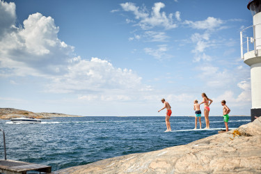 west zweden vakantie, zwemmen