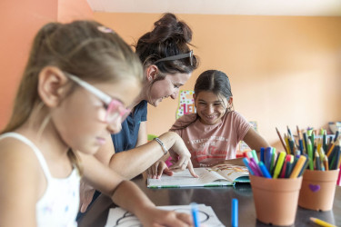 animatie op de camping