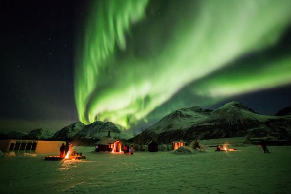 Noorderlicht in Tromsø
