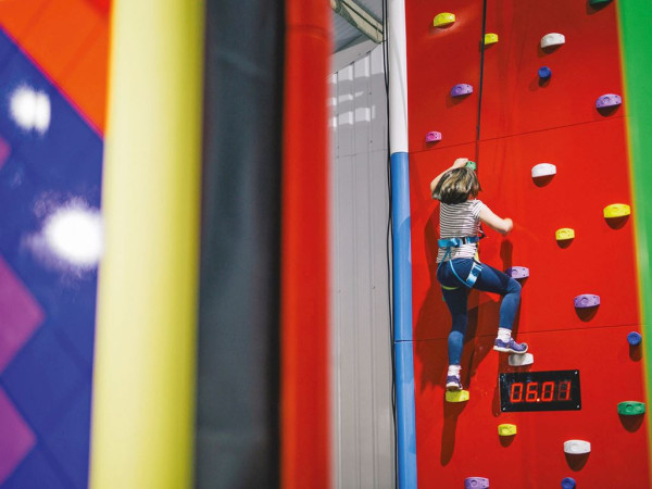 Beach Park Gwel an Mor - klimwand