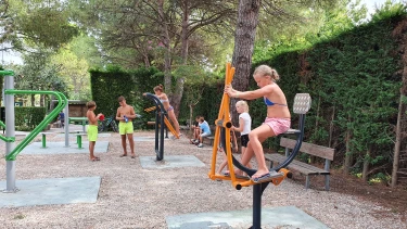 Gardameer met kinderen