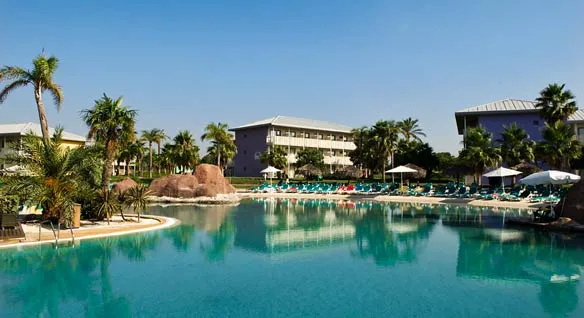 Top aan het hotel 