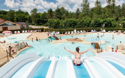 Camping aan een meer