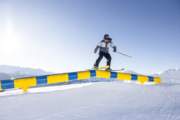 Fun areas & freeride voor waaghalzen