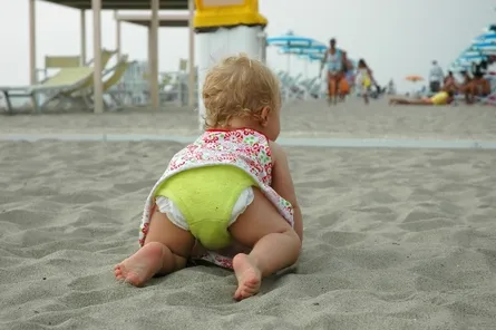 Kamperen met een baby in Frankrijk 