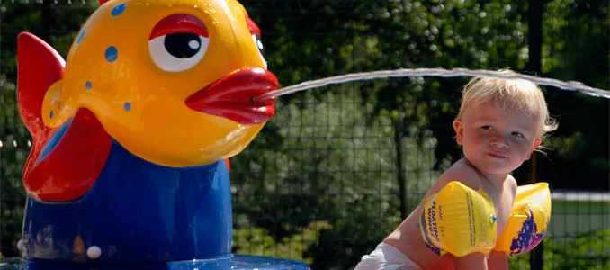 Waterpret op en bij de camping