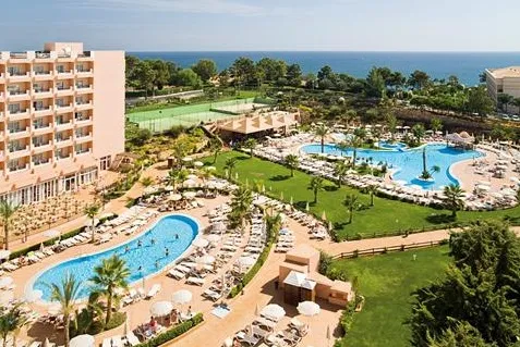 All inclusive ClubHotel Riu Guarana in Olhos d'Agua, Algarve, Portugal