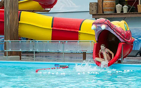 Volop waterpret!