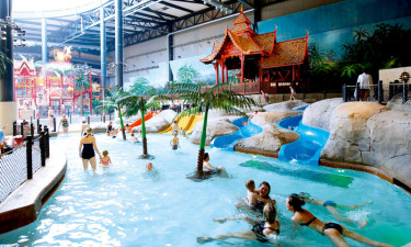 lalandia billund, waterpret in the aquadome