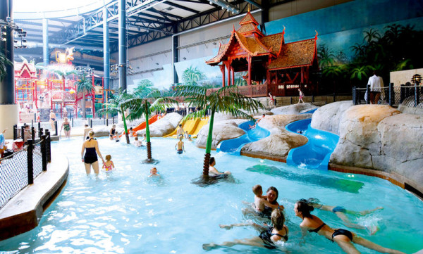 lalandia billund, waterpret in the aquadome