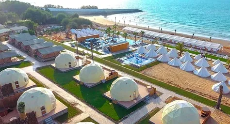 Glamping op Longbeach Campground