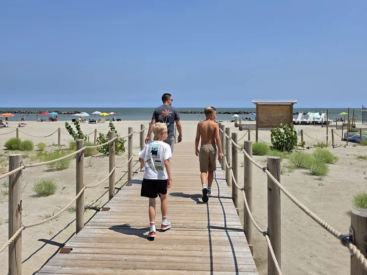 Direct aan zee: even zwemmen wanneer je zin hebt