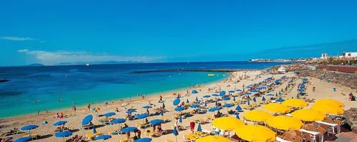 Playa Blanca op Lanzarote