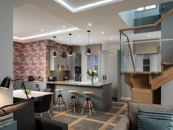 Landal Clowance - modern ingerichte accommodatie - keuken