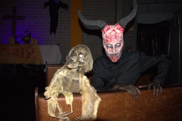 Gaaf: Halloween bij de Leistert