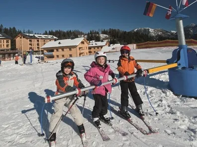 Wintersport vakantiepark met kinderopvang