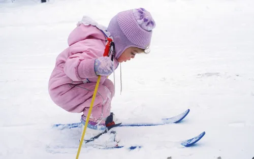 Wintersport met een baby
