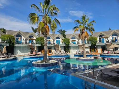 Hotel met swim up kamer