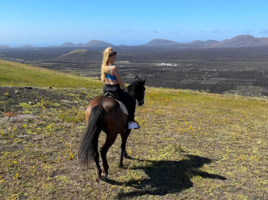 Paardrijden op Lanzarote