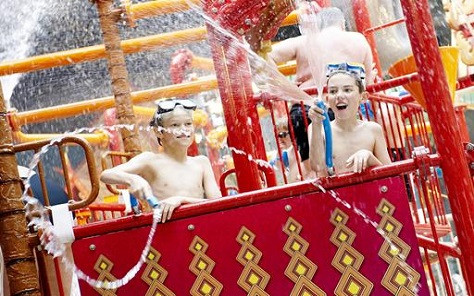 lalandia billund, waterpret in the aquadome