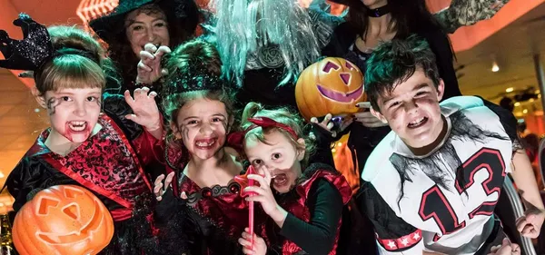 Halloween op een vakantiepark