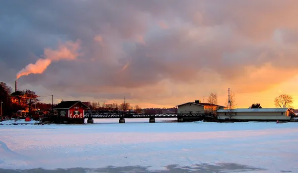 Helsinki met kinderen in de winter