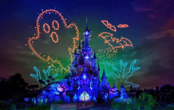 Disney Halloween droneshow