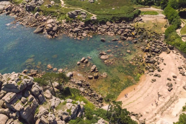 Camping Le Ranolien- strand