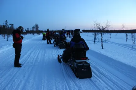 Lainio Snow Village in Fins Lapland