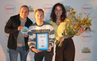 Kids Vakantiegids Awards 2026 uitgereikt op uitverkocht Vakantie Festival