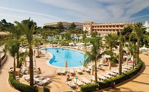 All inclusive ClubHotel Riu Guarana in Olhos d'Agua, Algarve, Portugal