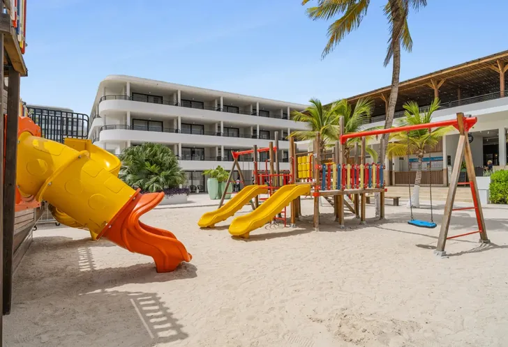 Kinderentertainment bij Mangrove Beach Resort 