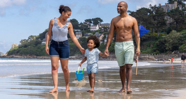 Camping Le Ranolien- strand met gezin