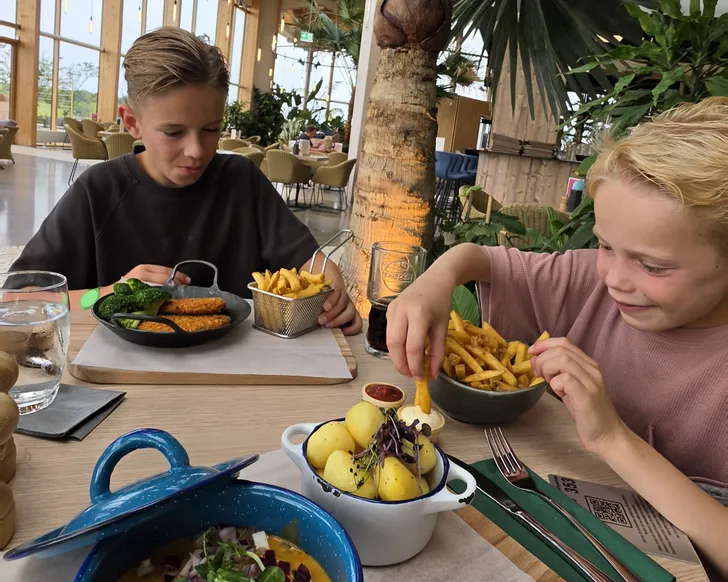 Dineren in de prachtige Market Dome