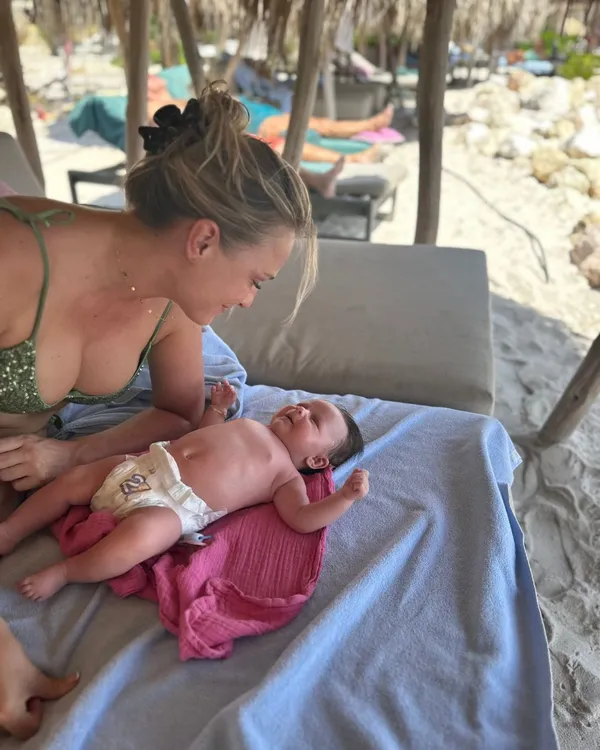 November op Curaçao, goed met een baby