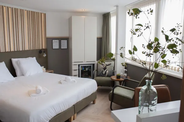 Hotelkamer met buitenruimte
