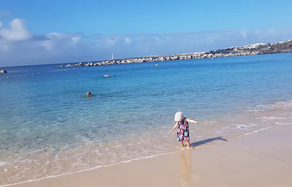 Playa Flamingo op Lanzarote