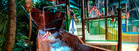 Vakantiepark met subtropisch zwembad