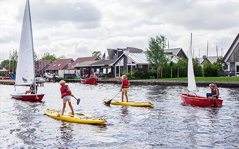 Landal aan het water