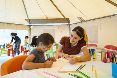 Kinderanimatie en kidsclub tot 17 jaar op camping La Nublière