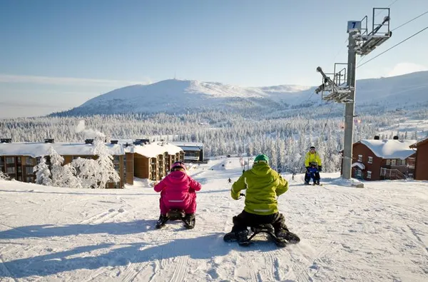 Top 2 luxe wintersport Scandinavië
