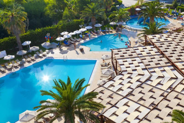 Kindvriendelijk Sun Beach Resort Complex in Trianta op Rhodos - Griekenland