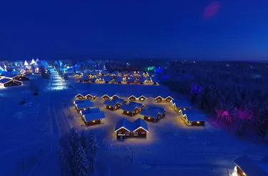 Santa Claus Holiday Village