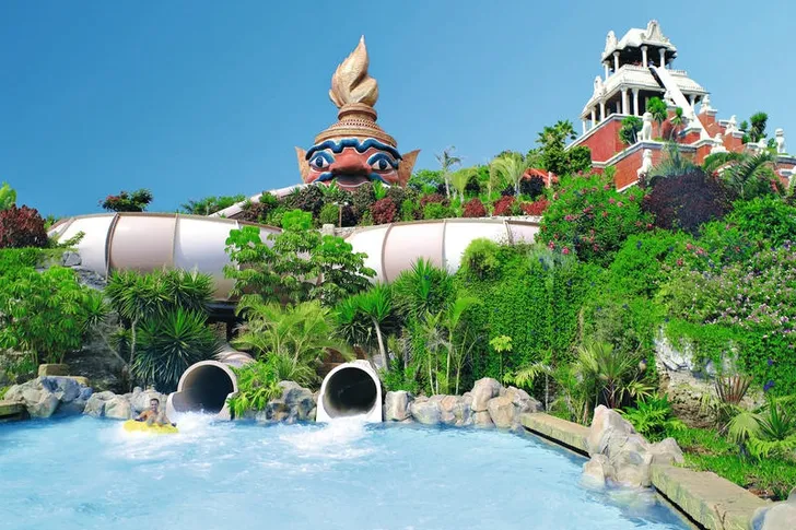 Spetteren bij Siam Park