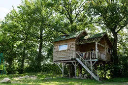 Slapen in een stoere boomhut