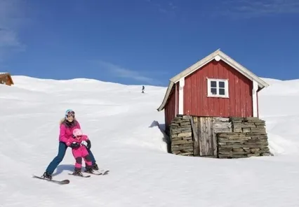 Skigebied Myrkdalen Fjellandsby