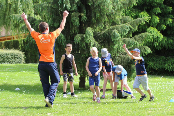 Camping La Croix du Vieux Pont in Berny Rivière (vlak bij Disneyland Parijs) 