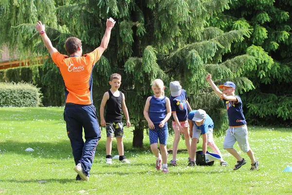 Camping La Croix du Vieux Pont in Berny Rivière (vlak bij Disneyland Parijs) 