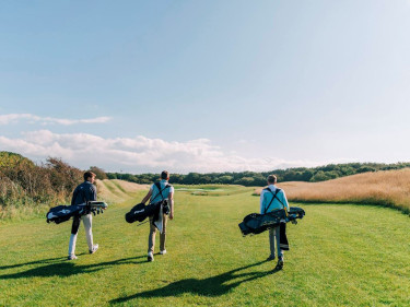 Beach Park Gwel an Mor - wandelen op de golfbaan